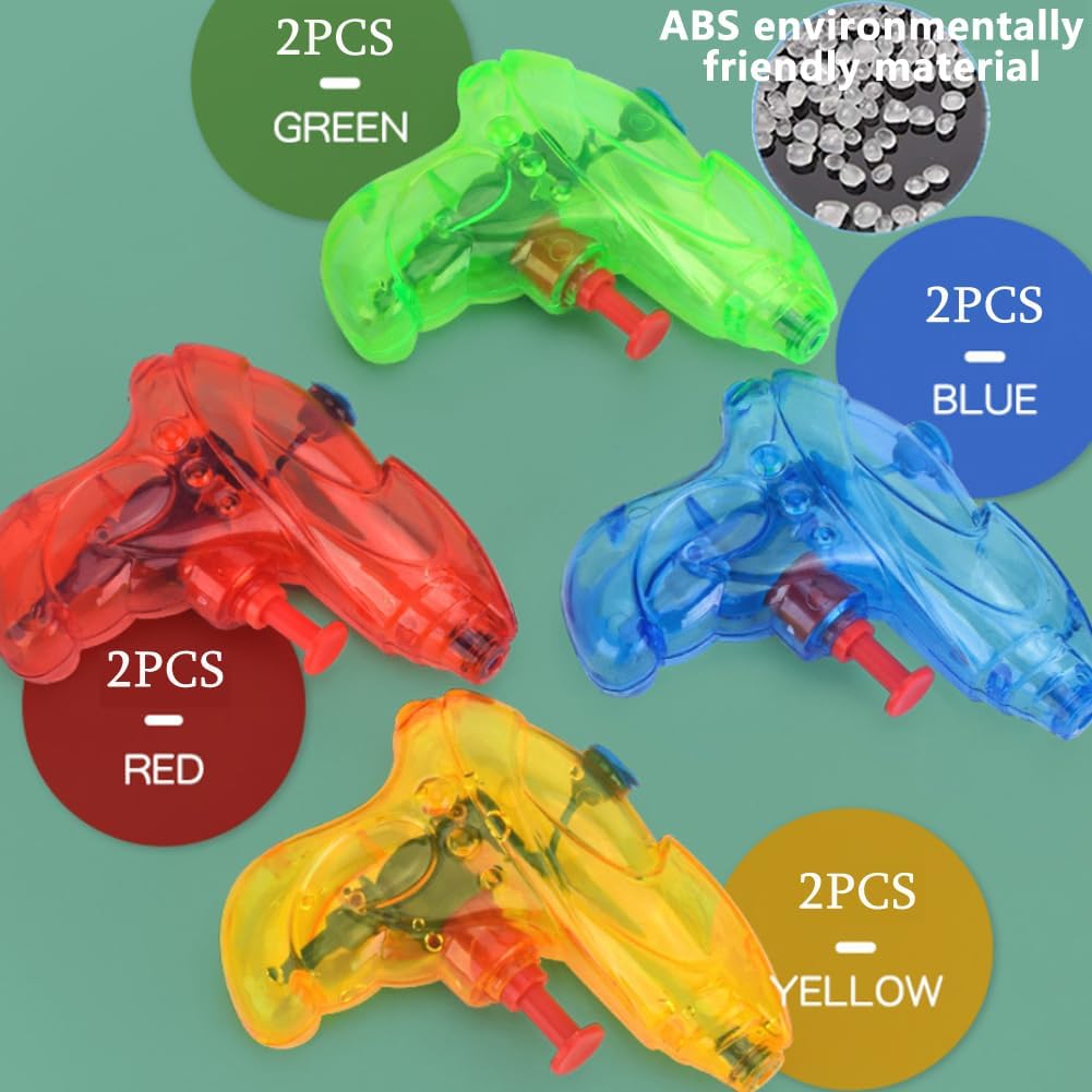 12 Stück wasserpistole klein Mini wasserspritzpistole Kinder spritzpistole Wasser hundeerziehung Sommer Spielzeug Garten Pool Party Mitgebsel für Kinder