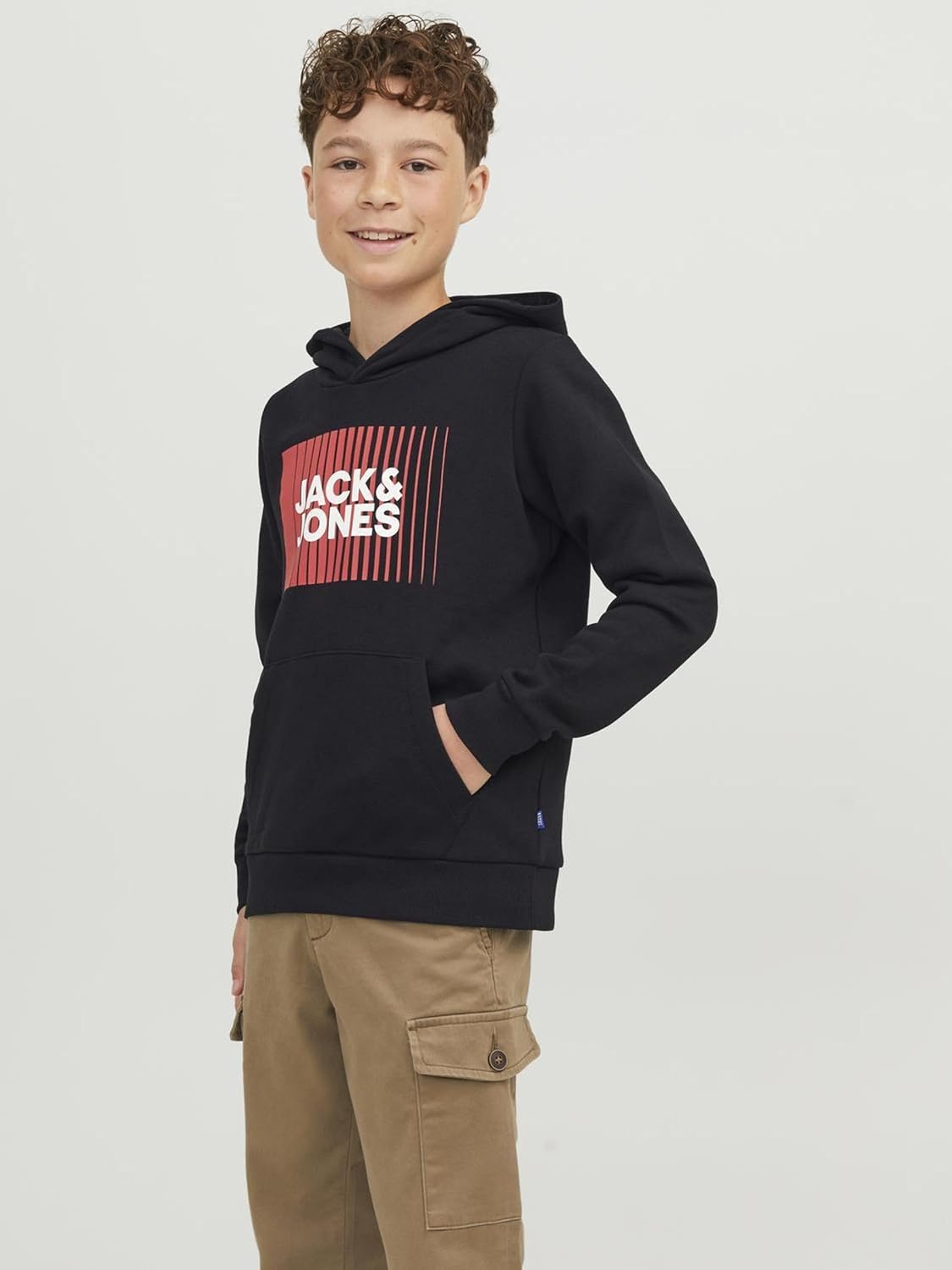JACK & JONES Boy Hoodie Logo Hoodie Junior