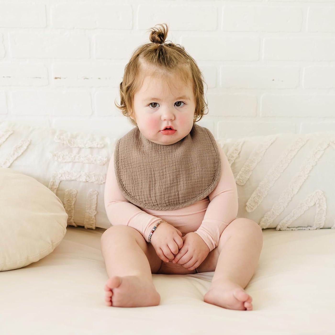 SLOSH Lätzchen Baby Für Neugeborene Babylätzchen für Babys und Kleinkinder Jungen und Mädchen Unisex Set Druckknopf