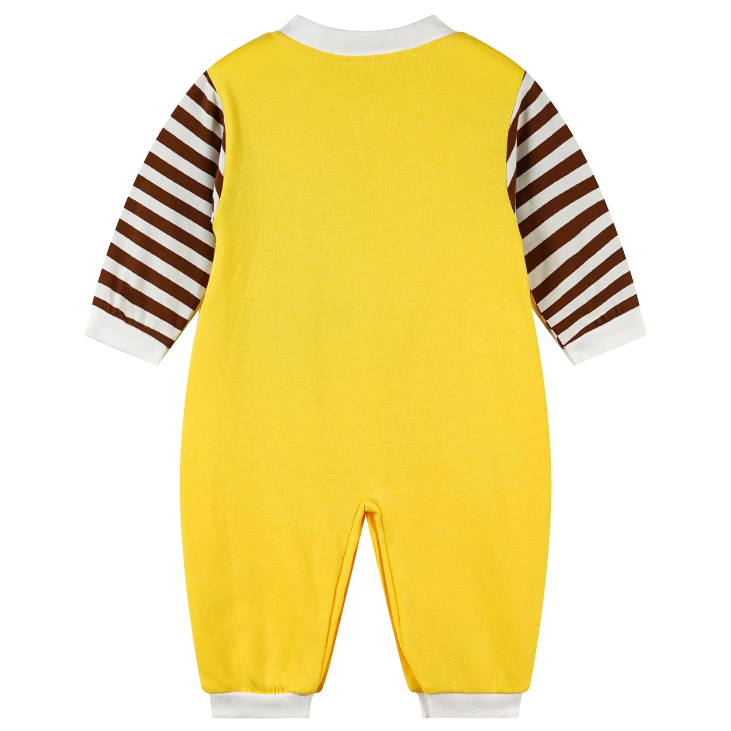 Babyschlafanzug Jungen Strampler, Baumwolle Einteiler mit Druckknöpfen - Atmungsaktiv Langlebig Weich - Ideal zum Spielen Schlafen 0-3 Monate