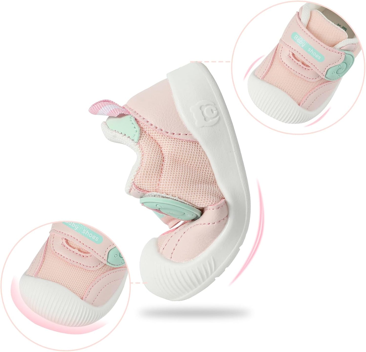 MK MATT KEELY Babyschuhe für Jungen und Mädchen - Weiche, rutschfeste Sommer Lauflernschuhe mit atmungsaktiver Sohle