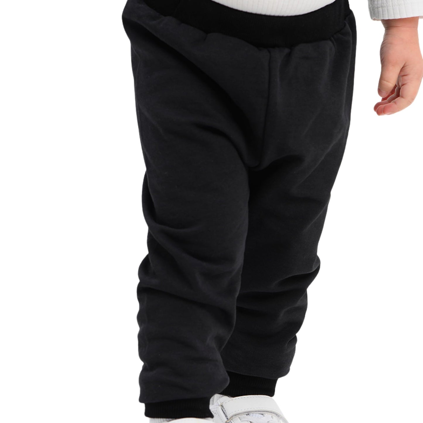 100% Baumwolle Babyhosen Kinderhosen | 2 er-Pack Lässig Sweathose Weiche und Bequeme Babykleidung für Jungen und Mädchen