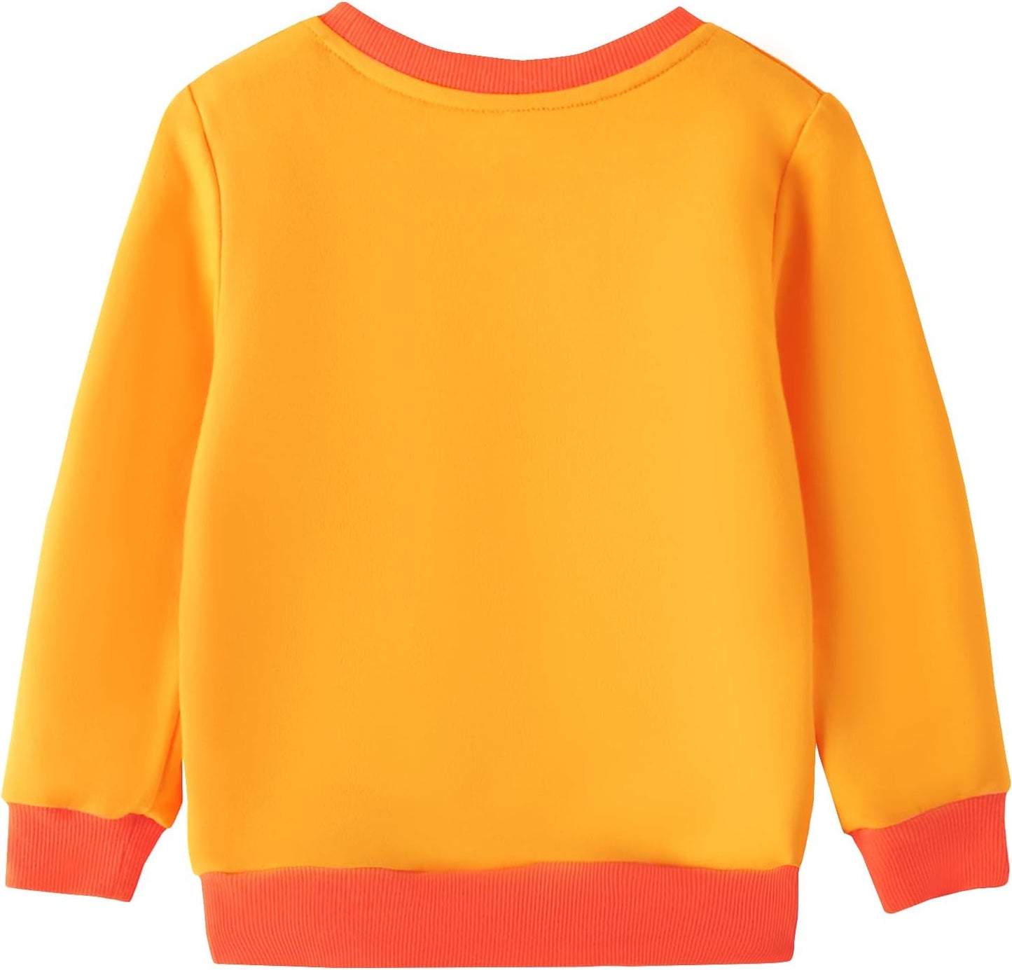 HILEELANG Halloween-Kürbis-Sweatshirt für Kleinkinder, Herbst- und Thanksgiving-Pullover für Jungen und Mädchen, niedliches Herbst-Outfit, Größen 18 - 7 Jahre