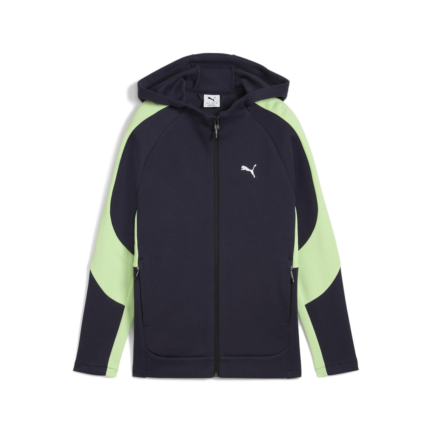 PUMA Boys' Evostripe Full-Zip Hoodie Dk B Sweat Jackets (1 Pack)