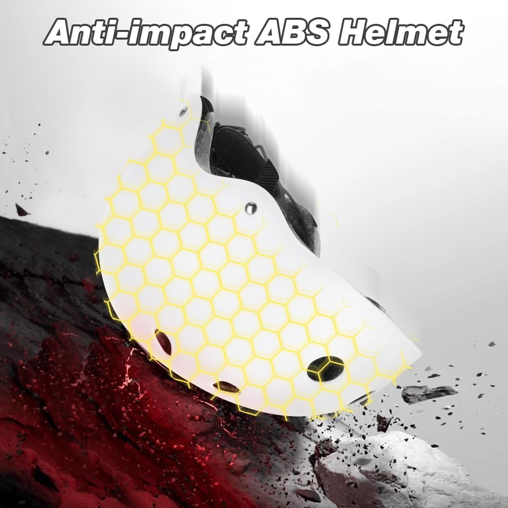 Flintronic Children's Bicycle Helmet, Children's Helmet, Bicycle Helmet for Children, Adjustable Skateboard Helmet for Bicycle, Skateboard, Scooter, Skating, Scooter, BMX for 2-13 Years