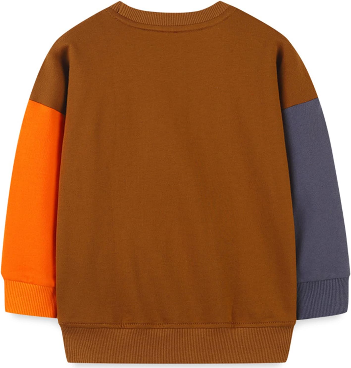 MUJOQE Jungen Sweatshirt Baumwolle Pullover Kinder Warme Langarm Shirt Activewear Tops 1-7 Jahre