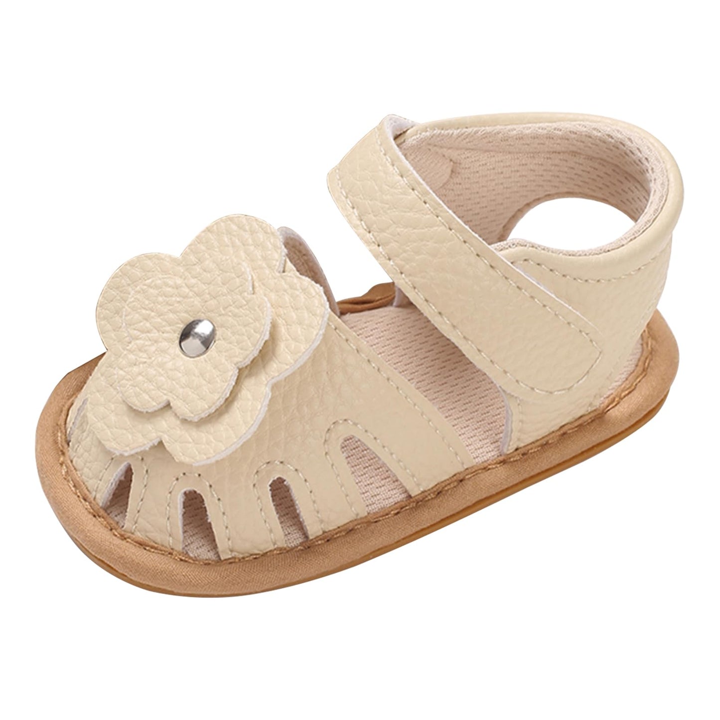 MASOCIO Babyschuhe Mädchen Sandalen Sommer Schuhe Flach Gummi Rutschfest