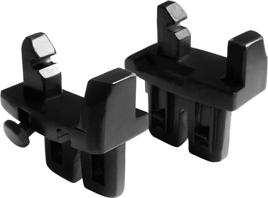 hauck Duett 2 Geschwisterwagen inkl. Regenschutz für Kinder bis je 15 kg, Hauptsitz umbaubar zur Babywanne ab Geburt mit Liegeposition, Zweitsitz Abnehmbar, Höhenverstellbar (Black Forest)