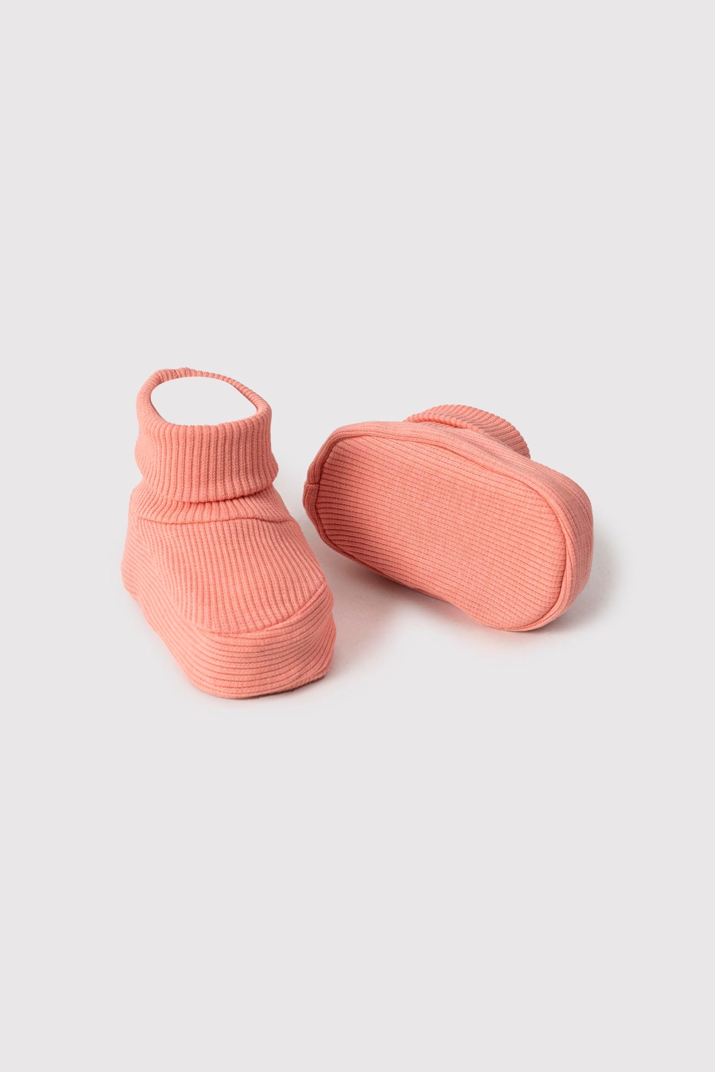Generisch Baby Krabbel- Hausschuhe - Schuhe Neugeborene - Baumwolle - Diverse Farben - Mädchen - Jungs