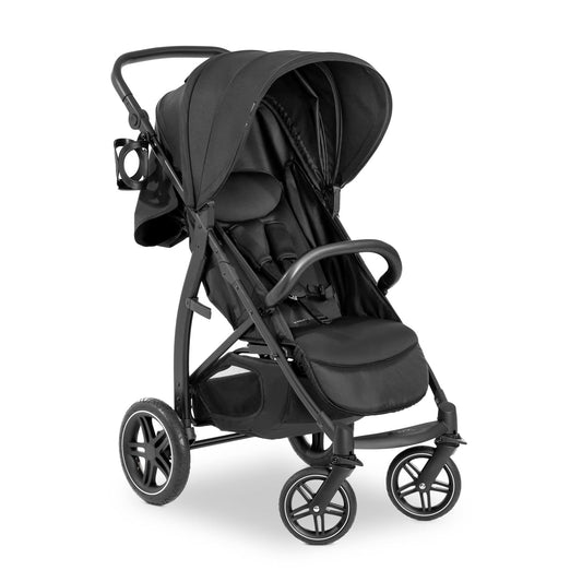 hauck Rapid 4D, Rosa - Kinderbuggy mit Liegefunktion ab Geburt bis 22 kg - UV Schutz 50+ - Klein Zusammenklappbar - Höhenverstellbarer Schieber mit Getränkehalter - Pannensichere Gummi Räder - Meloni2