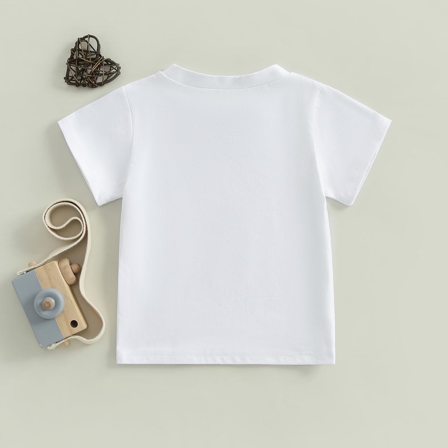 Baby Junge 1. Jahr Geburtstags T-Shirt Wild One Kurzarm Oberteil Baby Mein Erster Geburtstags Outfit Sommer Kleidung