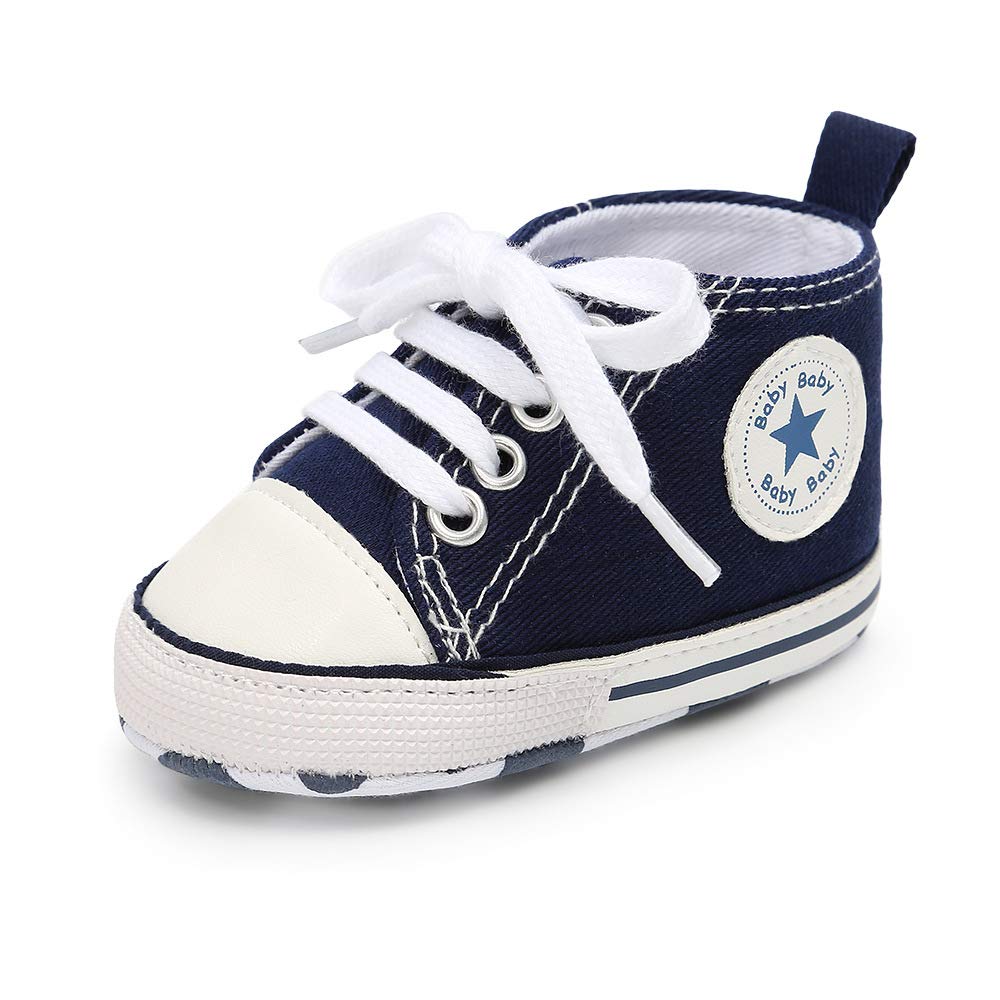 Geagodelia Baby Lauflernschuhe Weiche Krabbelschuhe Babyschuhe für Kleinkind Jungen Mädchen FX-12102