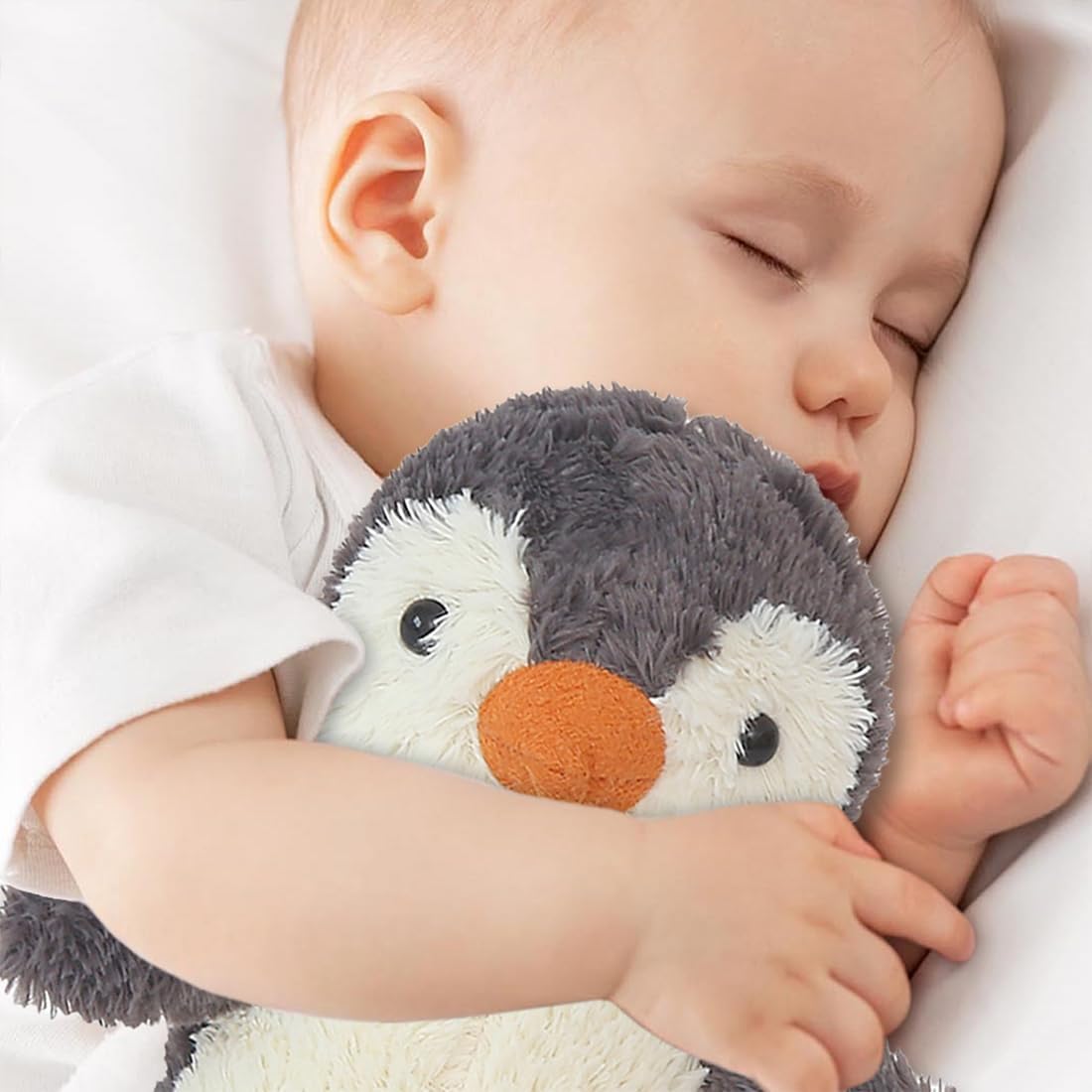 Kuscheltier Pinguin, 23 cm Plüschtier für Kinder, Flauschiger Stofftier zum Kuscheln und Spielen, Süße Plüschtiere, Pinguin Plushie, Kuscheltiere Mädchen, Stuffed Animals für Jungen Mädchen Geschenke