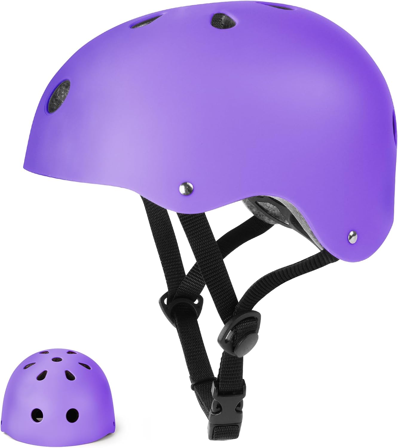 Flintronic Children's Bicycle Helmet, Children's Helmet, Bicycle Helmet for Children, Adjustable Skateboard Helmet for Bicycle, Skateboard, Scooter, Skating, Scooter, BMX for 2-13 Years