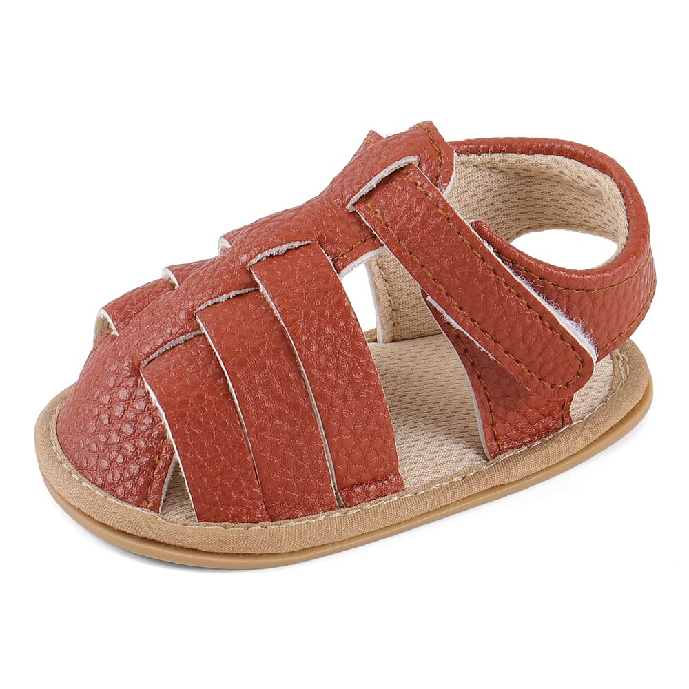 MASOCIO Babyschuhe Mädchen Sandalen Sommer Schuhe Flach Gummi Rutschfest