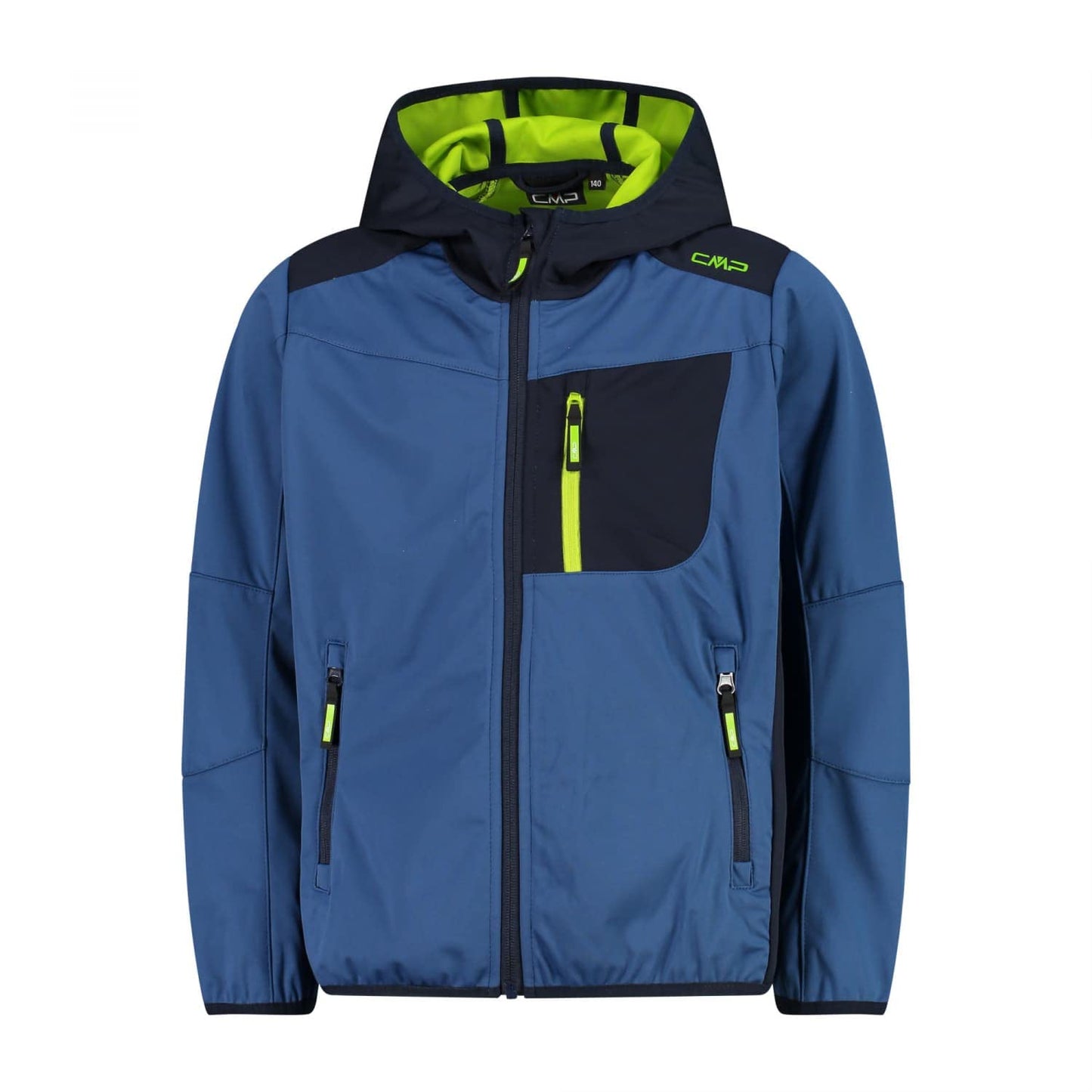 CMP Unisex Children's Lightweight Softshell Jacket with Fixed Hood Jacket Cocoon Coat