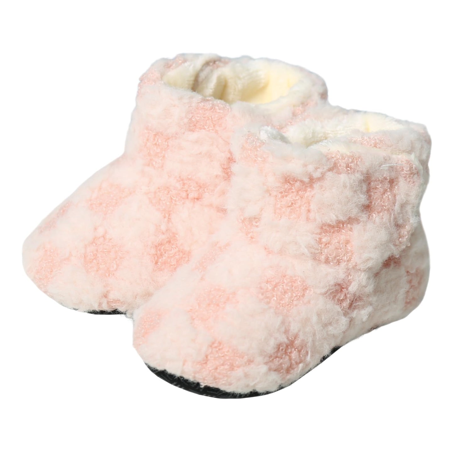 YloveM Toddler Baby Boys Girls Booties, Unisex Newborn Winter Shoes Thick Snow Boots Non-Slip Sole Soft Toddler Warm Sock Shoes