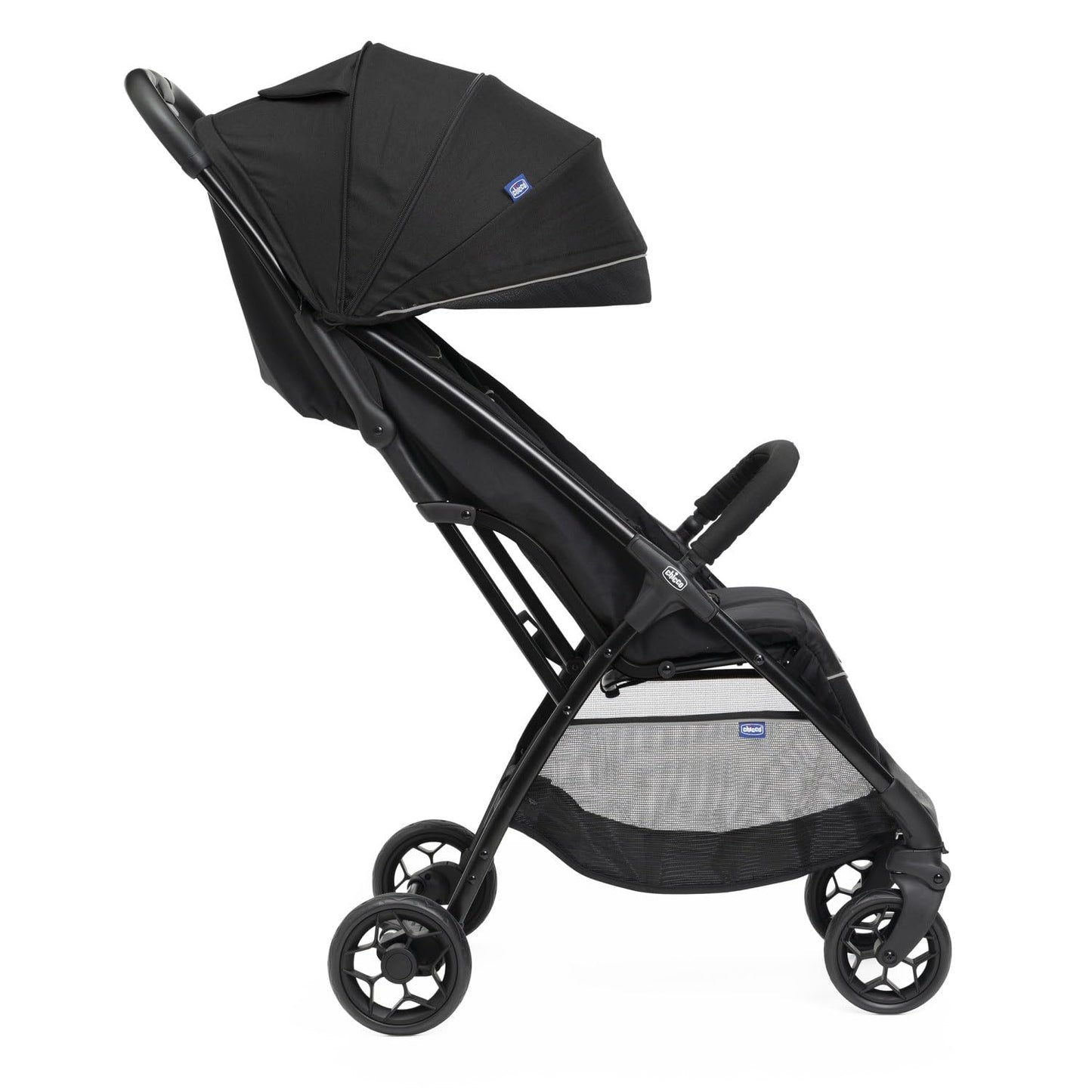 Chicco, Glee Pushchair from 0 Months to 4 Years with Automatic and Compact Closure, Extendable Hood with SPF 50+ and Rain Cover, 3-Level Adjustable Backrest, Leg Rest