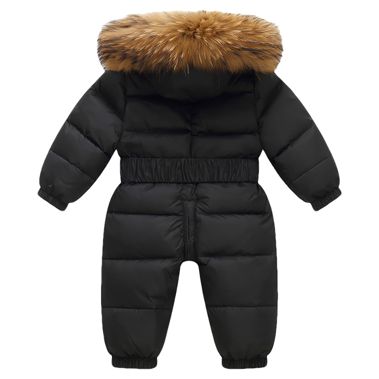 amropi Baby Girls' Snowsuit with Hood Romper Puffer Down Winter Warm Jumpsuit for 0-5 Years