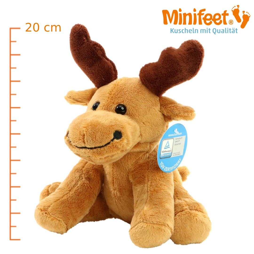 Minifeet Frosch Arwin - das Kuscheltier für alle Anlässe, TÜV-geprüft und bereit für gemütliche Kuschelzeiten