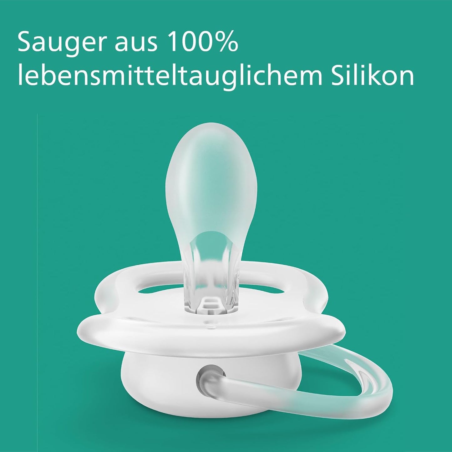 Philips Avent ultra air Schnuller - 2er Pack, BPA-freier, atmungsaktiver Schnuller für Babys ab 18 Monaten, inklusive Transport- und Sterilisationsbox, Elefanten/Love (Modell SCF349/22) - Meloni2