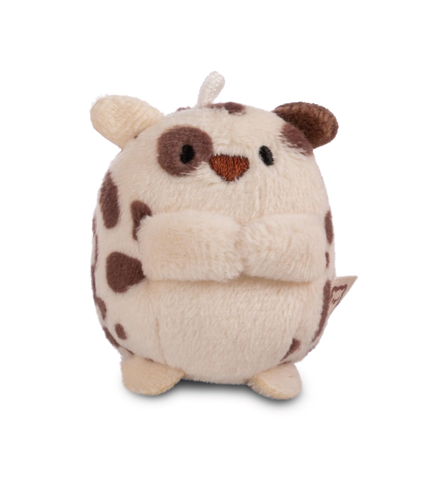 NICI My Mochi Cuddly Toy Ladybird Dozz Hamburger 5 cm Beige - Soft Plush Toy - Cute Plush Toy for Cuddling and Playing, for Children and Adults, Great Gift Idea