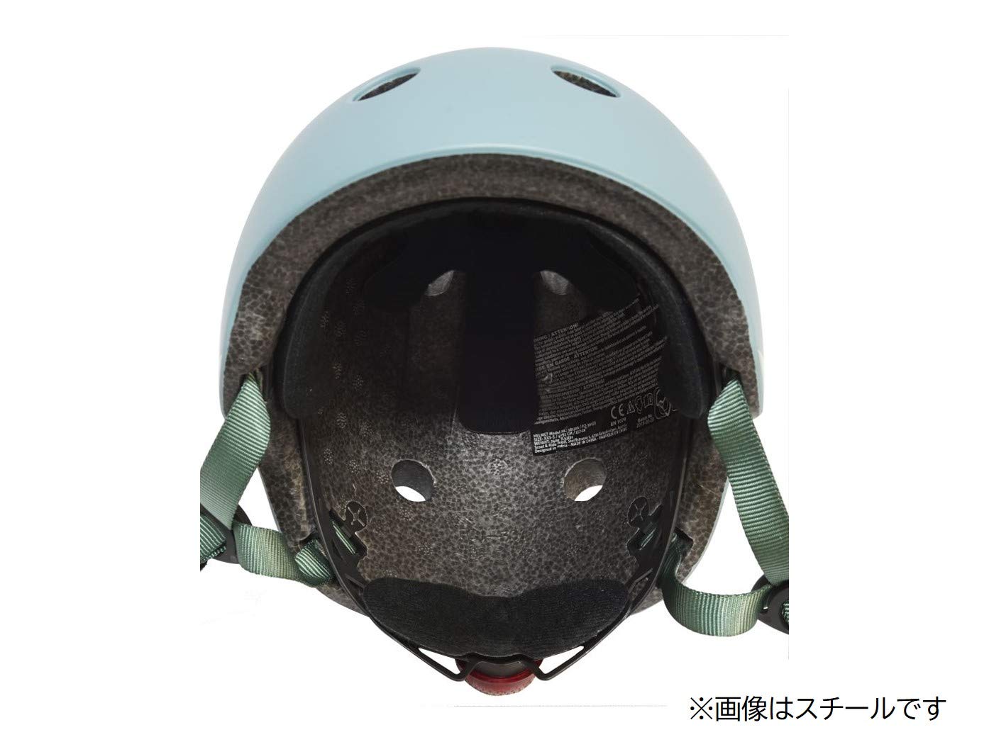 Scoot and Ride Babyhelm mit verstellbaren Trägern, Mattes Finish, Größen XXS, inklusive LED-Sicherheitslicht und weicher Fleece-Polsterung für zusätzlichen Schutz