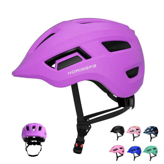 KORIMEFA Toddler Helmet Children's Bicycle Helmet Baby Multi-Sport Adjustable Helmet Sports Helmet Cycling Bicycle Scooter Skateboard Helmet Lightweight for Children Boys Girls from 2-8 Years Old