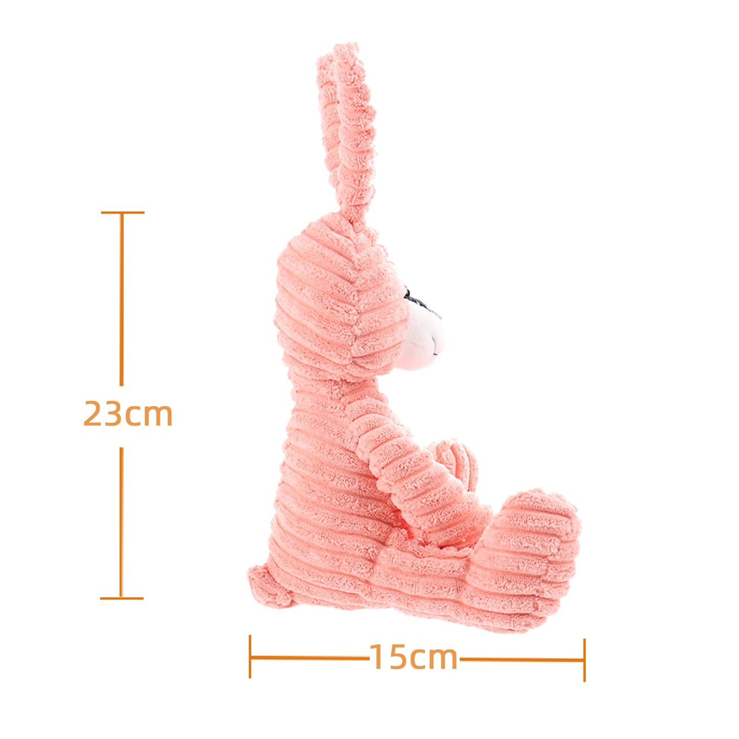 Apricot Lamb Cuddly Toy Green Rabbit 23 cm - Plush Toy Plush Toy for Children and Baby - Fluffy Stuffed Toy for Playing, Gift & Cuddling - Cosy Cuddly Toy - Cord Rabbit
