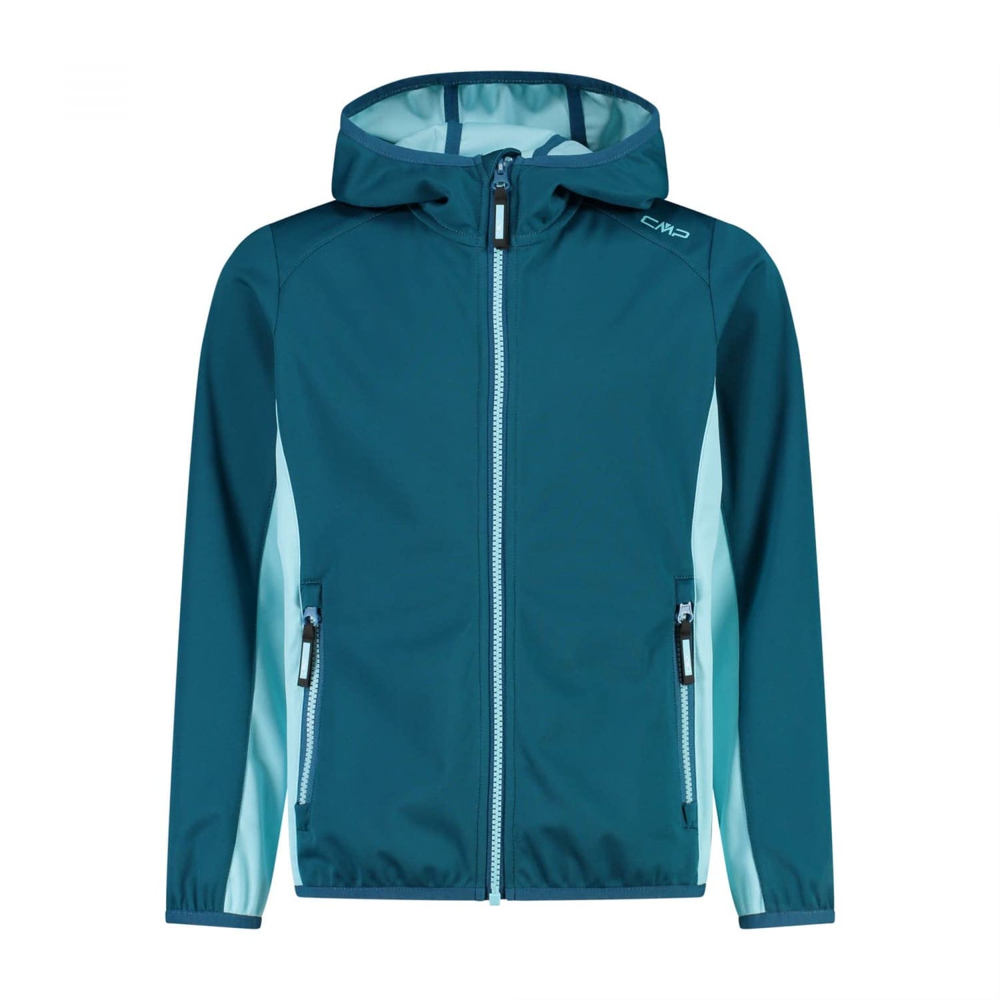 CMP Unisex Children's Lightweight Softshell Jacket with Fixed Hood Jacket Cocoon Coat