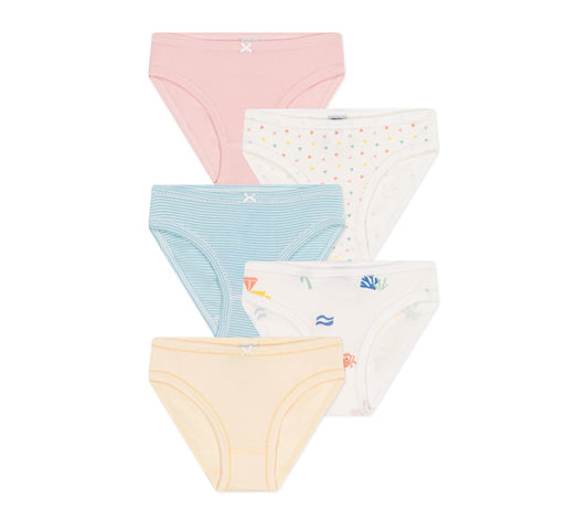 Petit Bateau Mädchen Höschen (5er Pack)