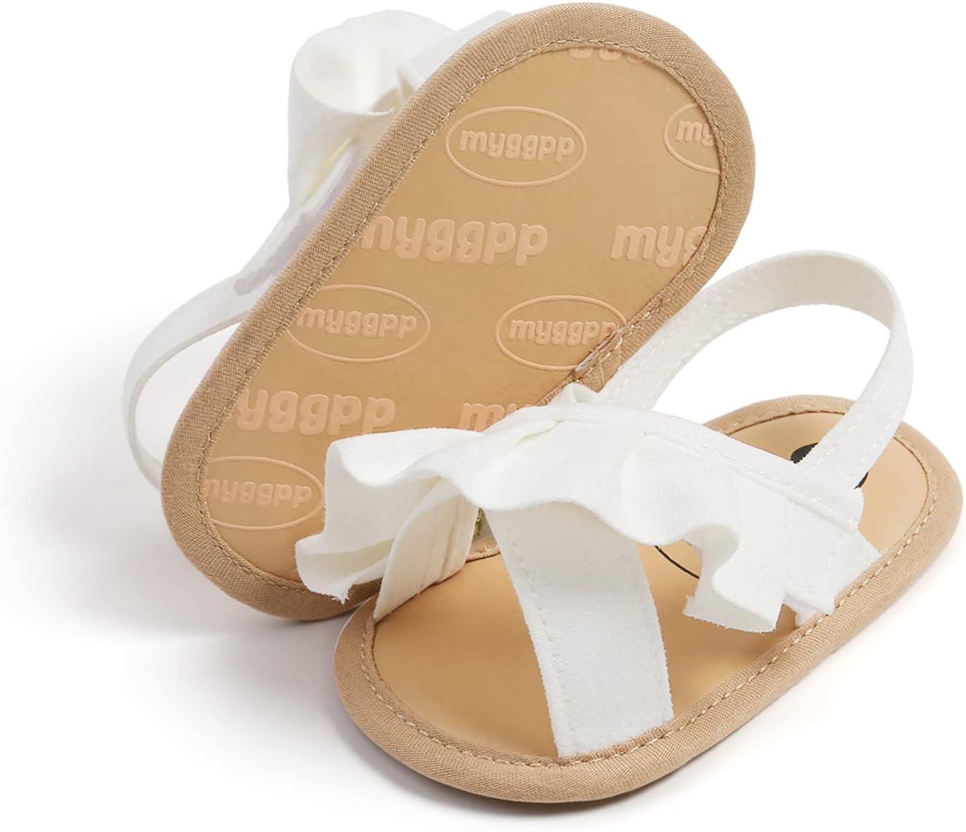 RVROVIC Babyschuhe für Jungen und Mädchen – Premium Weiche Anti-Rutsch Gummisohle für Säuglinge – Sommer Outdoor Sandalen für Kleinkind Erste Walker