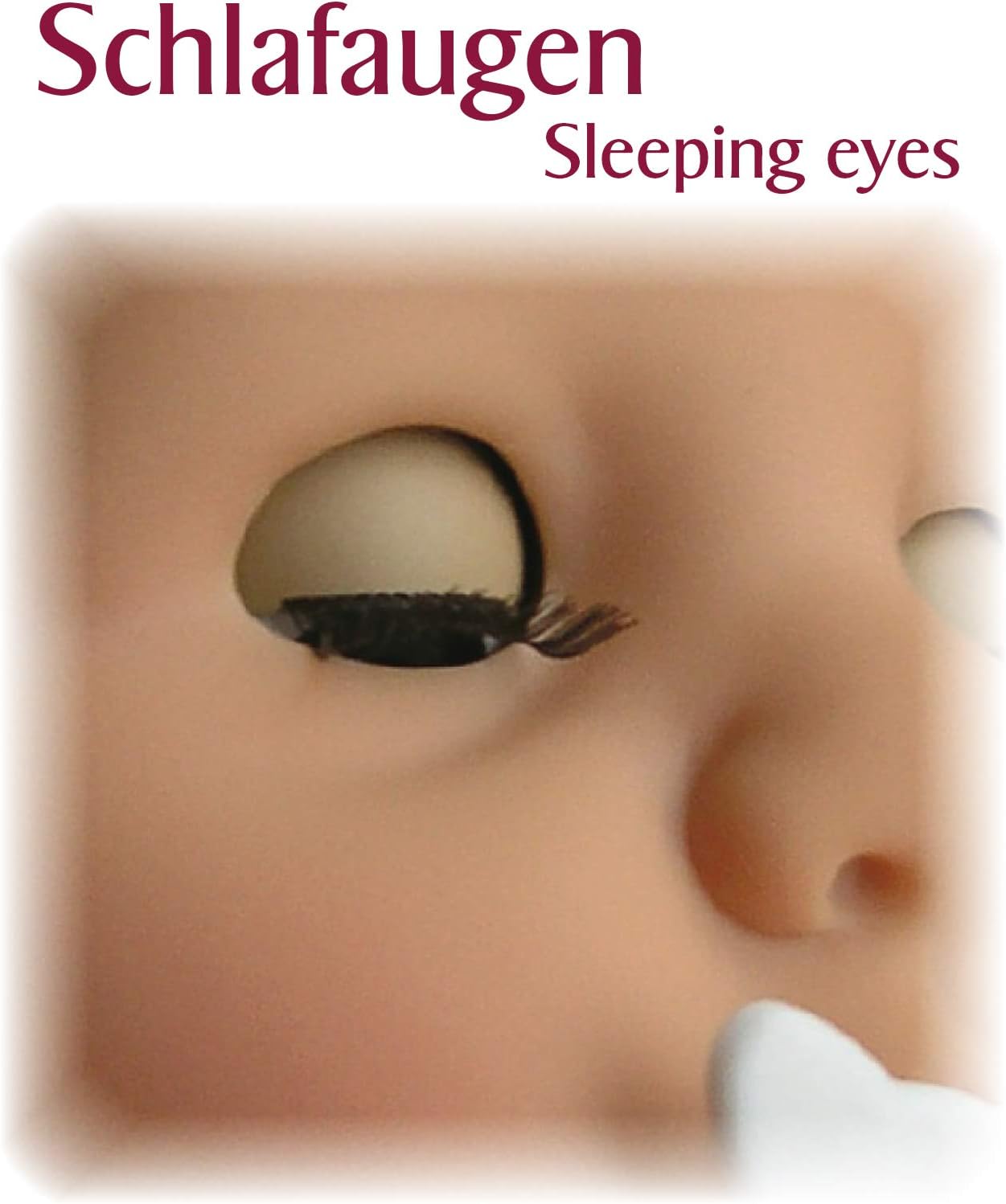 Götz 1513014 Just Like Me Chloe Doll 27 cm Large Standing Doll with Extra Long Brown Hair and Blue Sleeping Eyes Set of 7