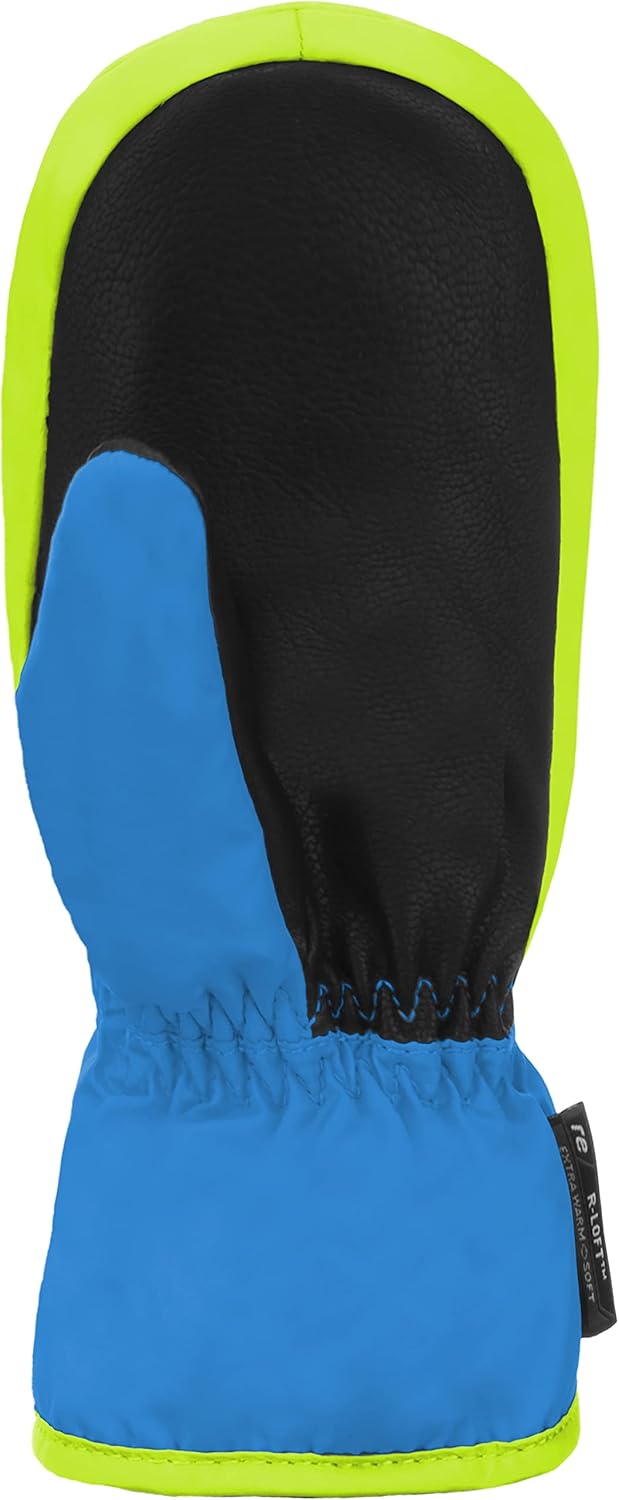 Reusch Ben Mitten extra warme und weiche Fausthandschuhe Winterhandschuhe Fäustlinge Kinder Babys Kleinkinder Mädchen und Jungen mit einem Reißverschluss