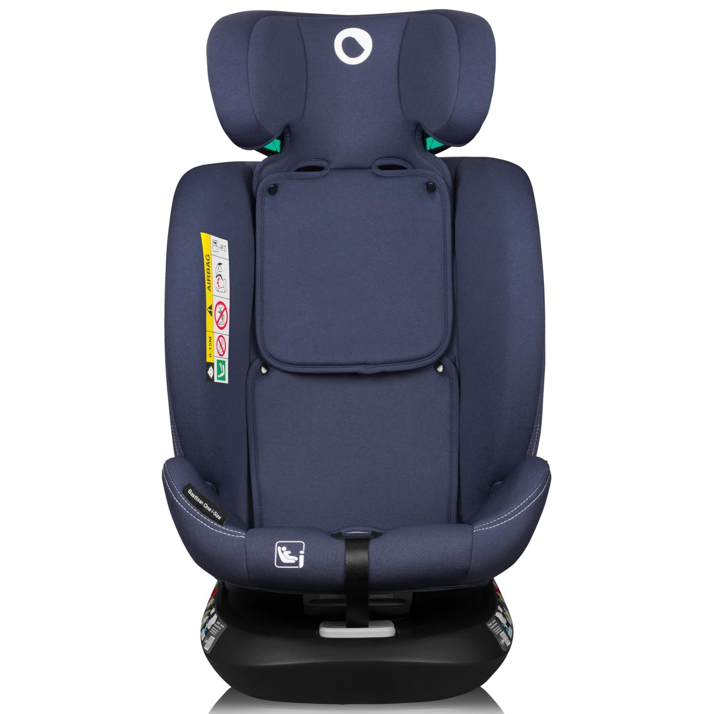 LIONELO Bastiaan i-Size One 360o drehbarer Autositz für Kinder von 40-150 cm, Montage in Fahrtrichtung und entgegen der Fahrtrichtung möglich, ISOFIX Pas TopTether Einstellbare Rückenlehne - Meloni2