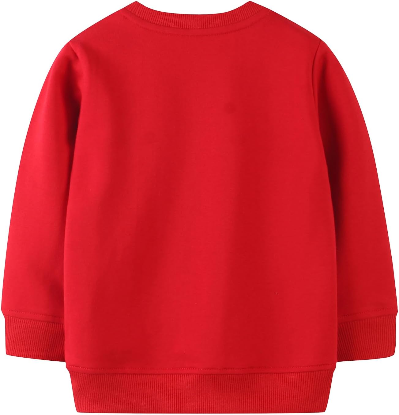 EULLA Kinder Mädchen Jungen Weihnacht Pullover Sweatshirt Weihnachtsoutfit Weihnachtspuli Christmas Xmas Rentier Weihnachtsmann Weihnachtskleidung 92 98 104 110 116 122