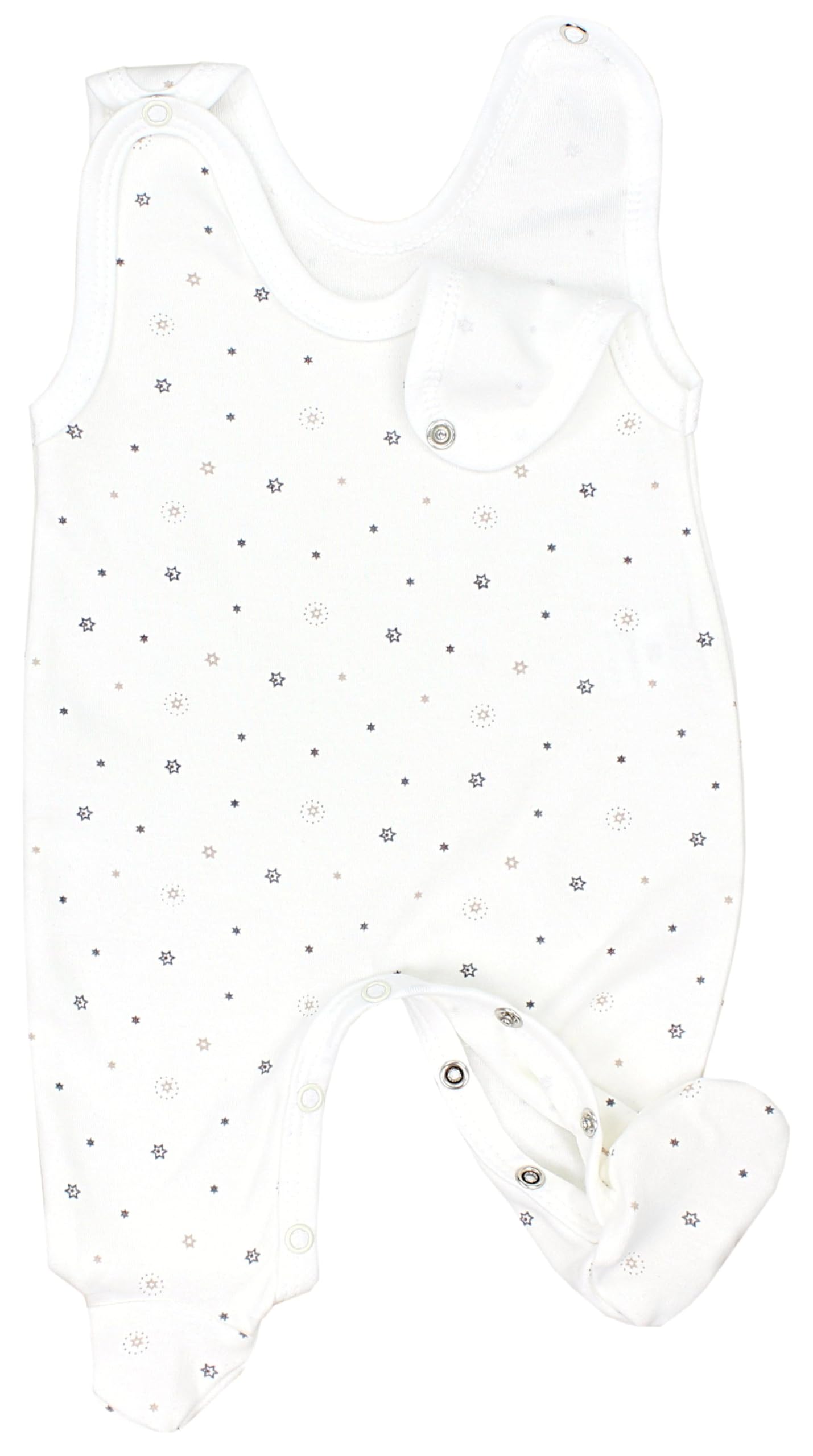 TupTam Baby Mädchen Jungen Strampler mit Langarmshirt Aufdruck Spruch 2 teilig