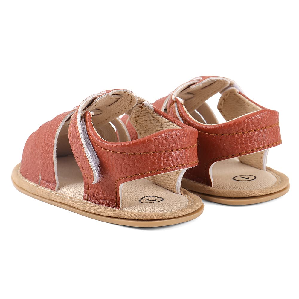 MASOCIO Babyschuhe Mädchen Sandalen Sommer Schuhe Flach Gummi Rutschfest