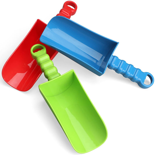 22 cm Thick Beach Sand Toy Shovel, Scoping Toy Kit, Beach Swimming Pool Garden Digging Bath ABS Durable Plastic Tool, Complete Gift Set Bundle for Children, Adults, Girls