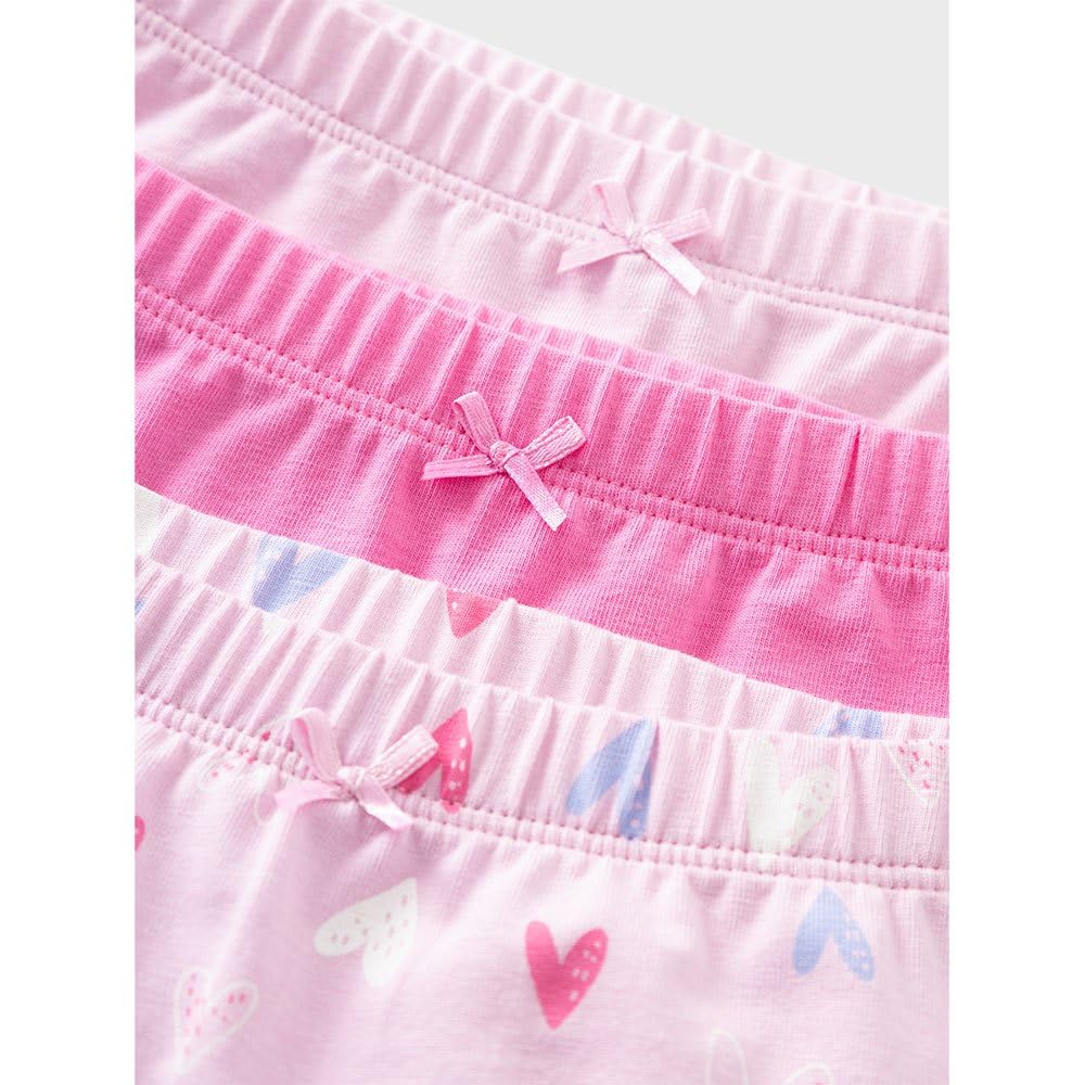 NAME IT Girls Nmftights 3p Pink Hearts Noos