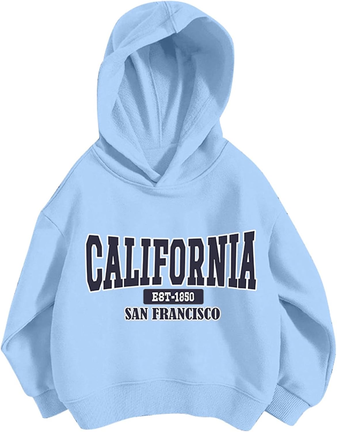 Pullover Mädchen Hoodie Niedlicher Katzen-Druck Lässig Locker Kapuzenpullover Frühling Herbst Langarm Pullover Sweatshirt mit Kapuzen Langarmshirt Oberteile für 3-12 Jahre
