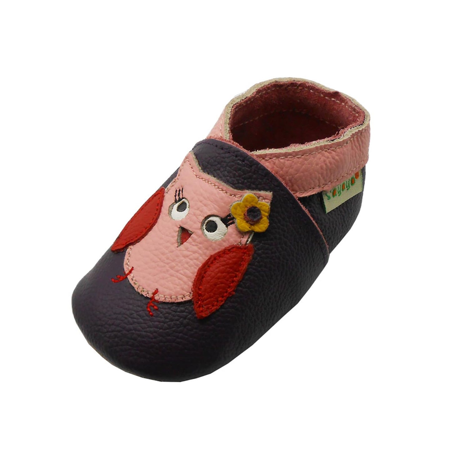 SAYOYO Weiche Leder Babyschuhe für das Laufen und Krabbeln