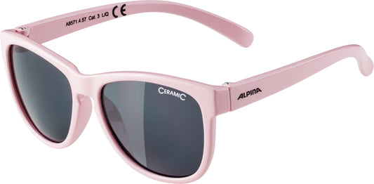 ALPINA LUZY - Mirrored and shatter-proof sunglasses for children, ideal for everyday and outdoor use, with UV-A, B & C protection