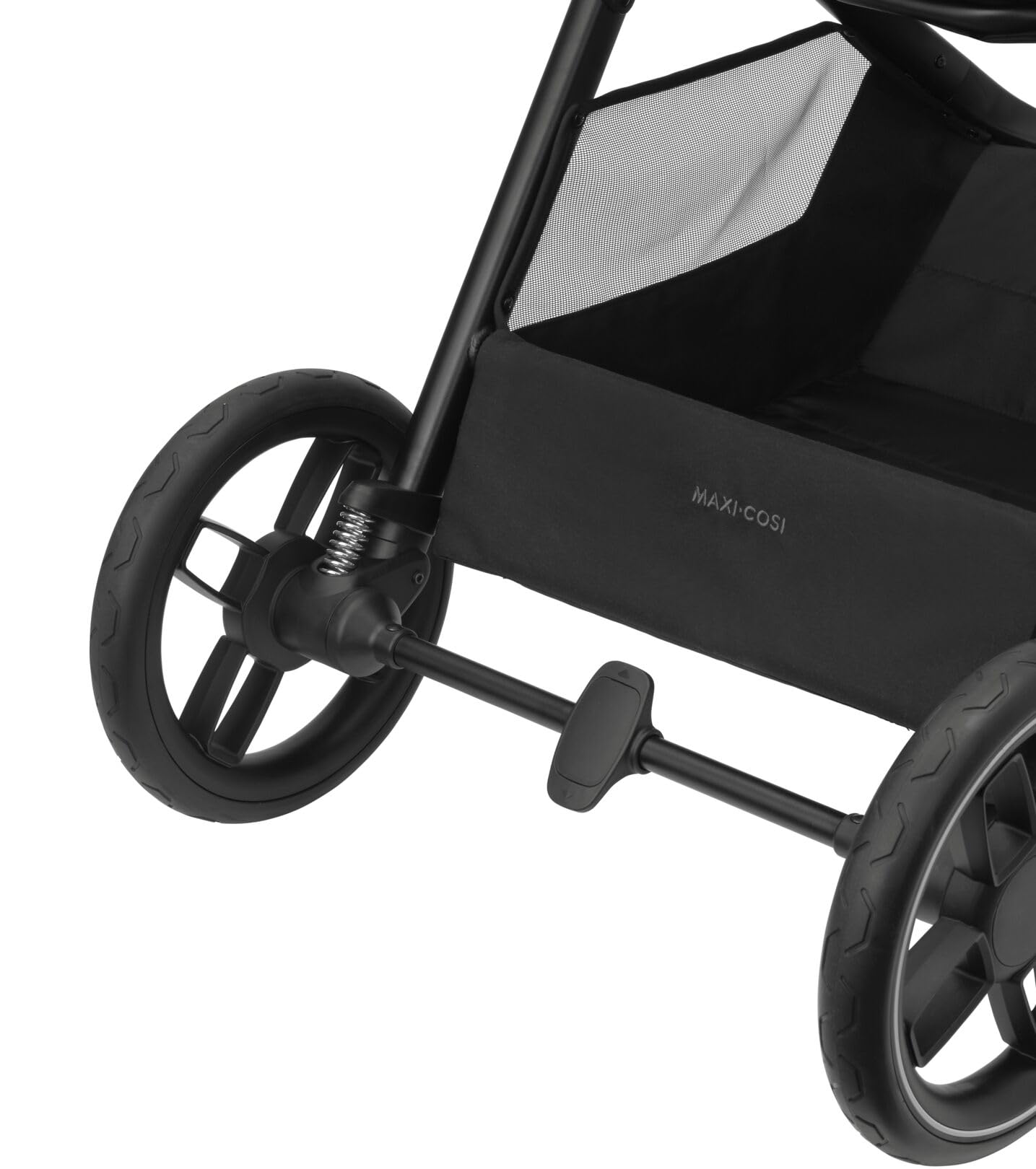 Maxi-Cosi Oxford Plus Baby Stroller 2 in 1 Set with Carrycot 0-4 Years 0-22kg Compact Folding Soft Suspension 3 Reclining Positions 10kg Storage Basket Twillic Graphite