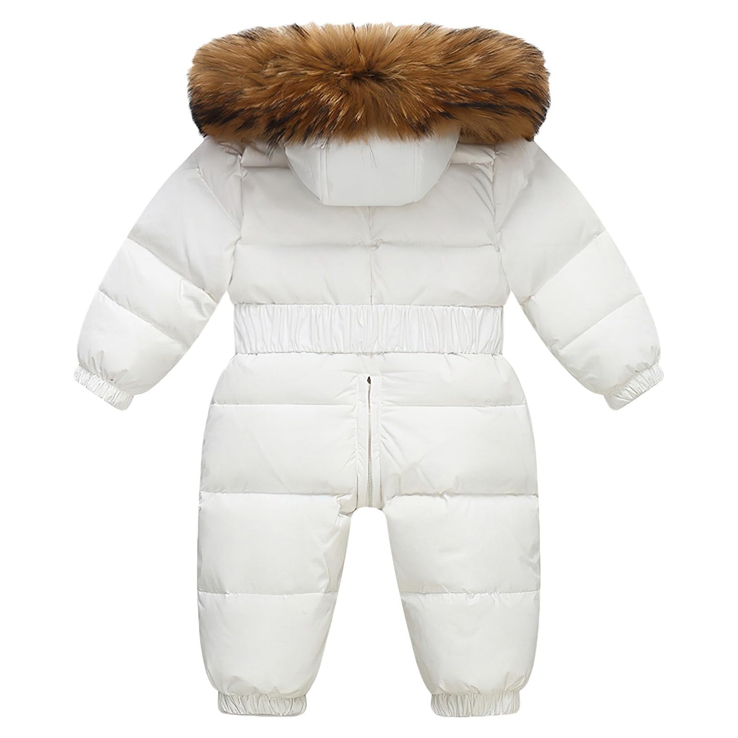 amropi Baby Girls' Snowsuit with Hood Romper Puffer Down Winter Warm Jumpsuit for 0-5 Years