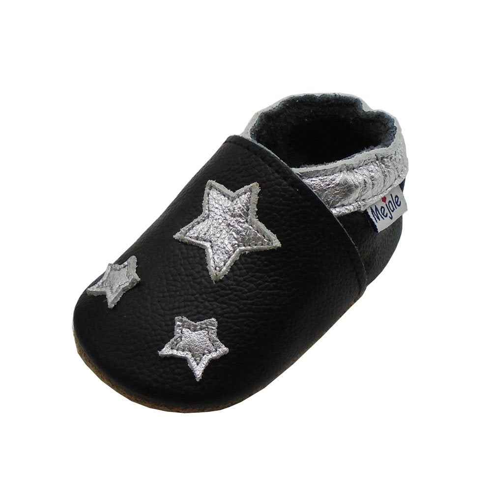Mejale Leather Baby Shoes First Walking Shoes Crawling Shoes Toddler Children's Shoes Slippers