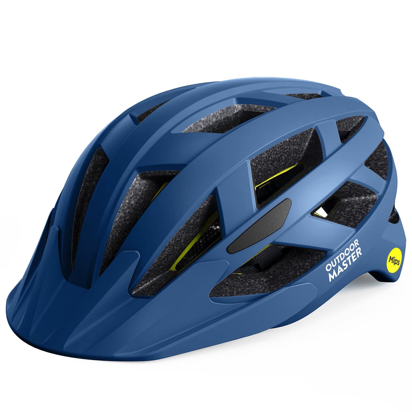 OutdoorMaster MIPS Fahrradhelm - Zwei herausnehmbare Innenfutter & Belüftung in Multi-Environment - Fahrradhelm in Mountain, Autobahn für Jugendliche & Erwachsene