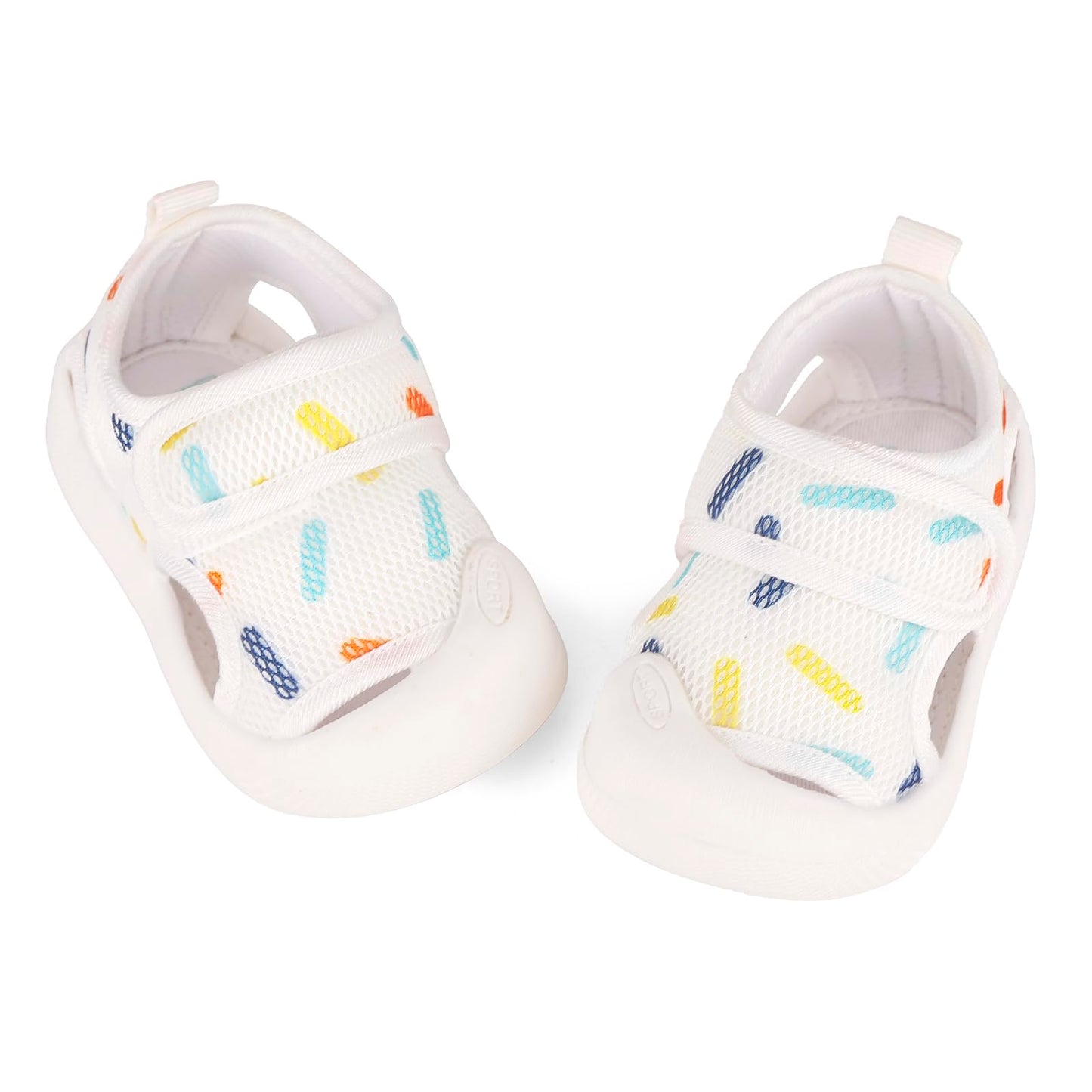 Cheerful Mario Babyschuhe 0-3 Jahre Sport Sandalen für Jungen und Mädchen – Lauflernsandalen für Kleinkinder Sommer Barfußschuhe Erste Schuhe