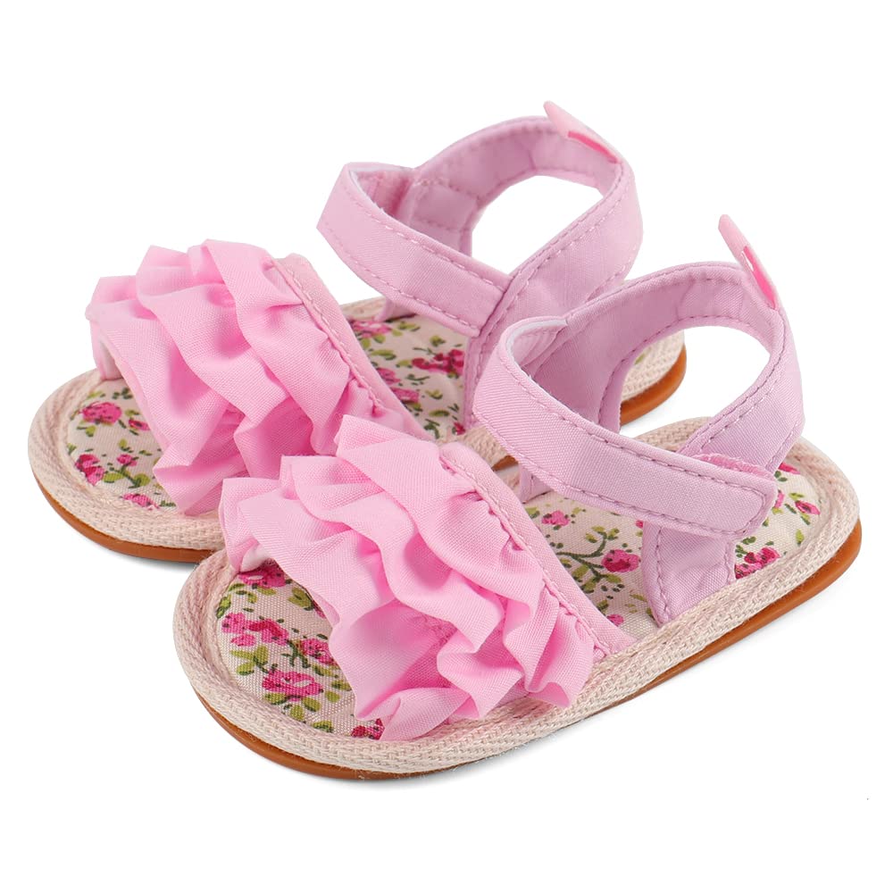 CHEERFUL MARIO Babyschuhe für Mädchen – Sommer Sandalen Lauflernschuhe für Baby Mädchen