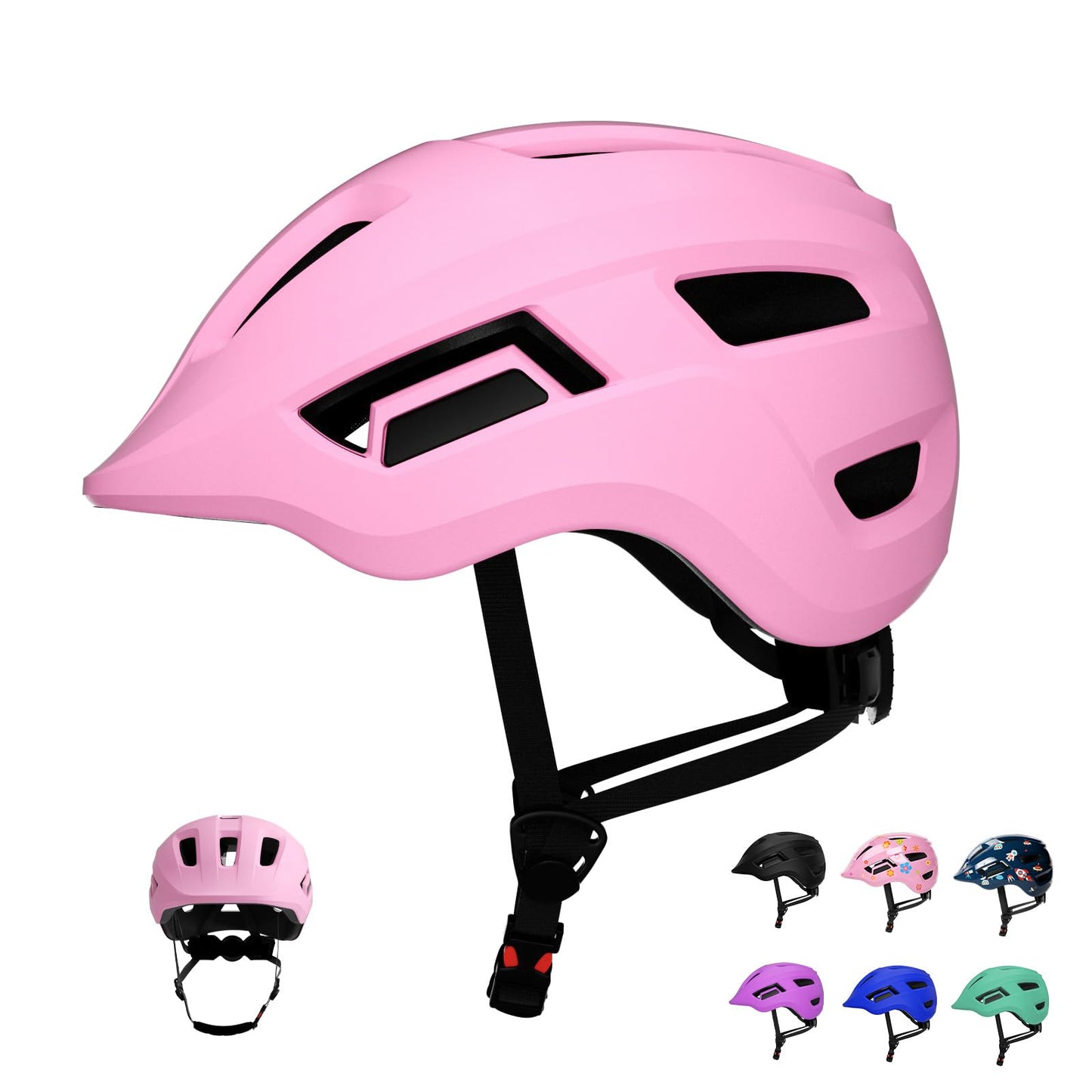 FAYDUDU Toddler Helmet Children's Bicycle Helmet Baby Multi-Sport Adjustable Helmet Sports Helmet Cycling Bicycle Scooter Skateboard Helmet Lightweight for Children Boys Girls from 2-8 Years Old